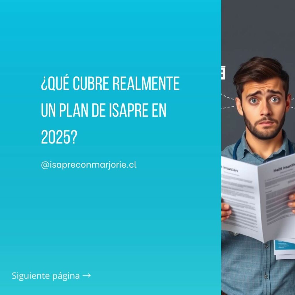 ¿Qué cubre realmente un plan de isapre en 2025? Lo que nadie te explica al cotizar
